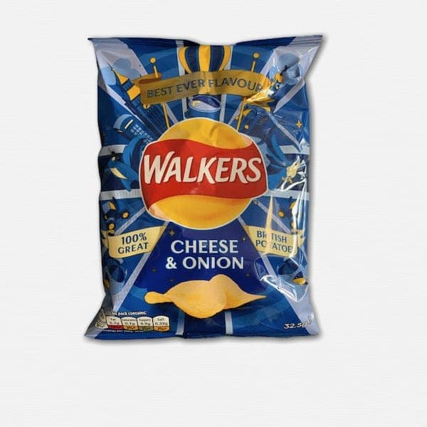 Walkers Cheese & Onion 32.5g