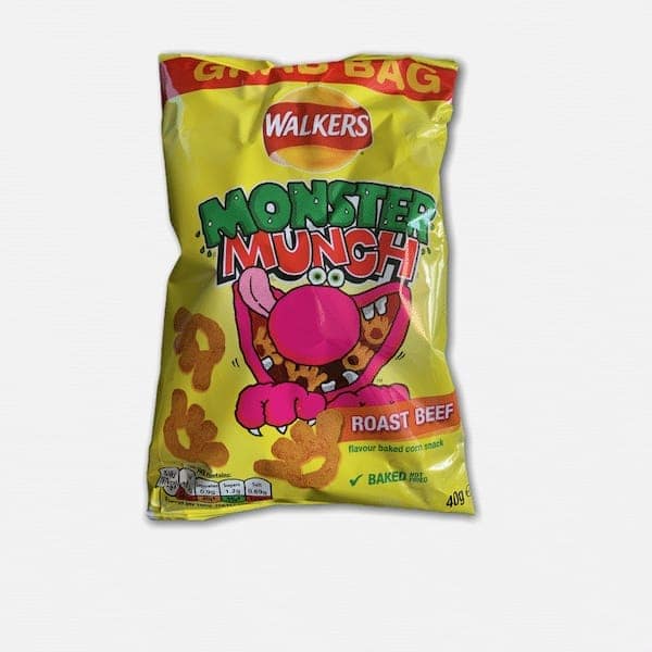 Walkers Monster Munch Roast Beef 40g