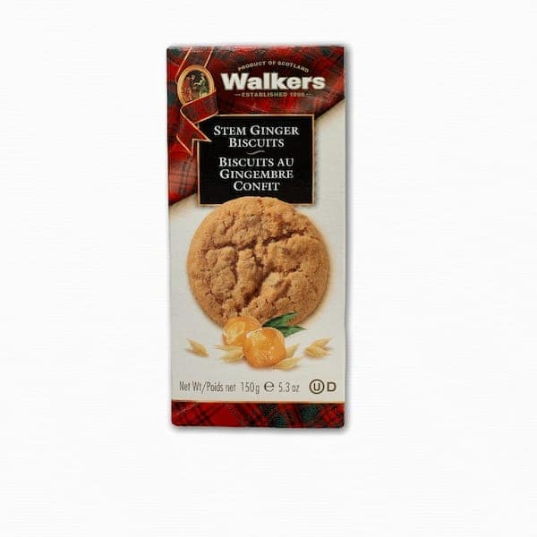 Walkers Stem Ginger Biscuits